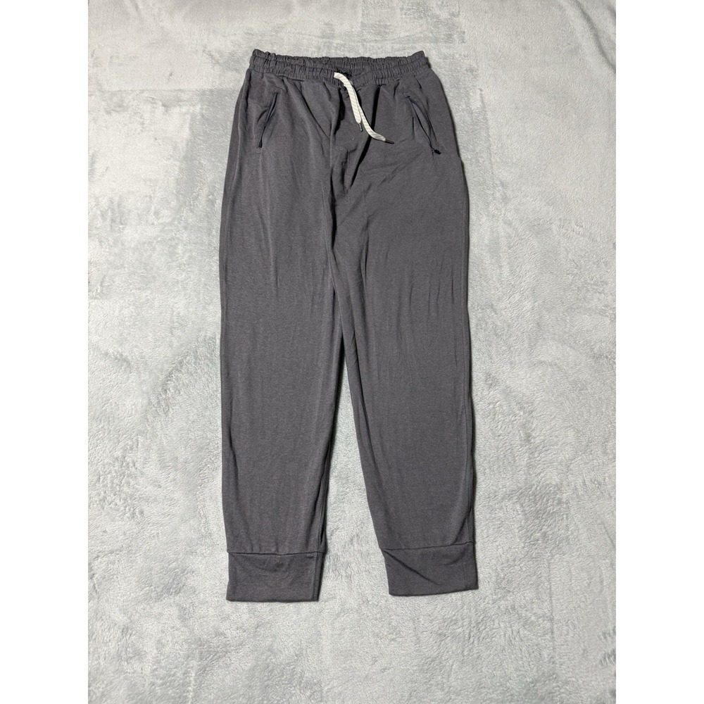 Vuori Ponto Performance Joggers Mens Large Gray DreamKnit Training Pants V438